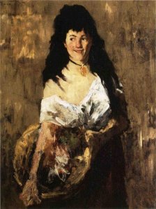 Woman with a Basket