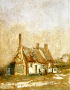 Cottages in a Landscape