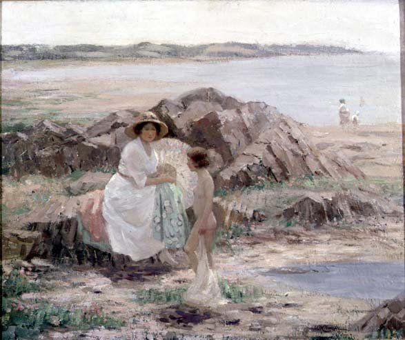 On the Shore, 1917