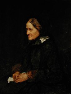 Helene Leibl, the Aunt of the Artist, 1867