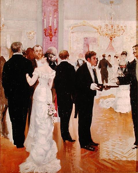 The Wedding Reception, c.1900