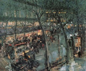 Paris, Cafe de la Paix, 1906