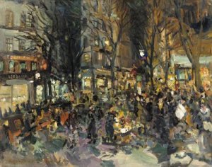 Parisian street scene