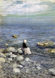 On the Shore of the Black Sea, 1890s