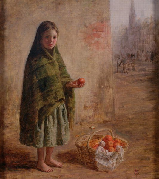 An Orange Seller, c.1865