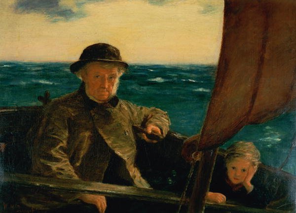 Father is at the Helm, 1889