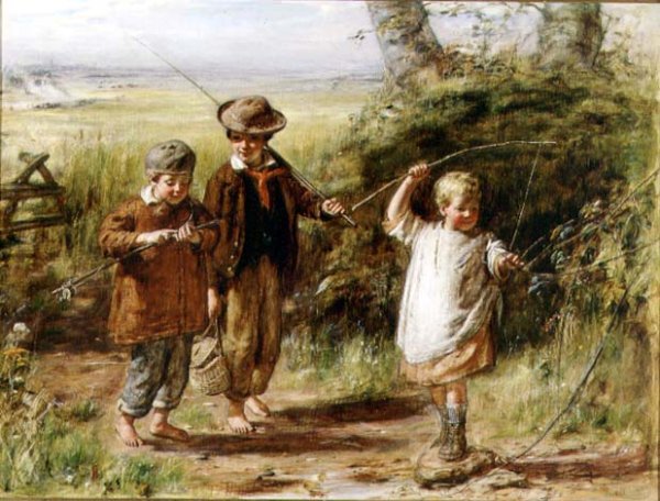 A Day's Fishing: Morning, 1866