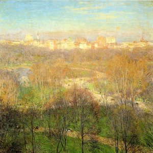 Early Spring Afternoon, Central Park, 1911