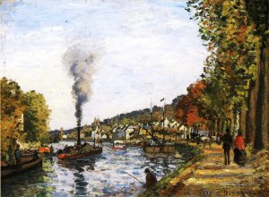 The Seine at Marly, 1871