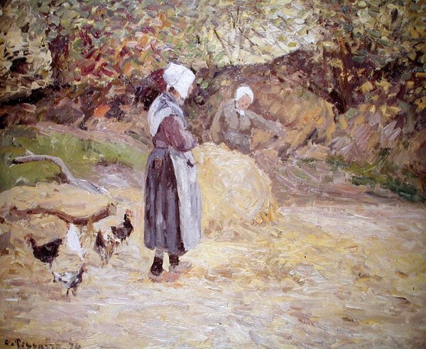 Study of Peasants at Montfoucault, 1874