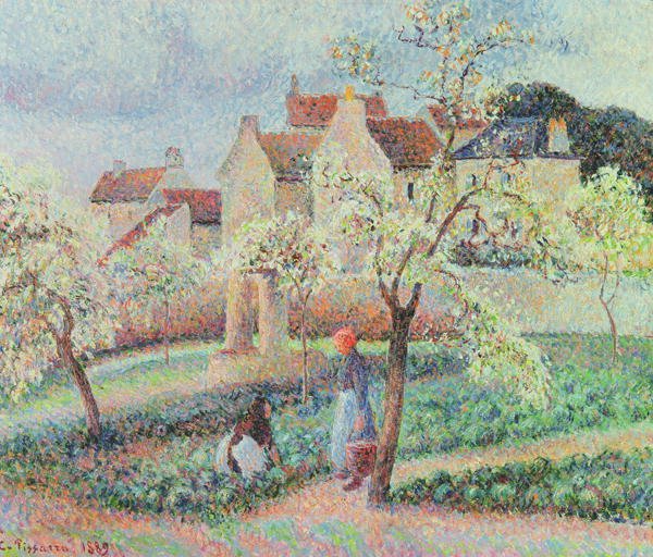 Plum Trees in Flower, 1889