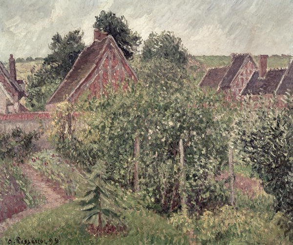 Landscape with Cottage Roofs, 1899