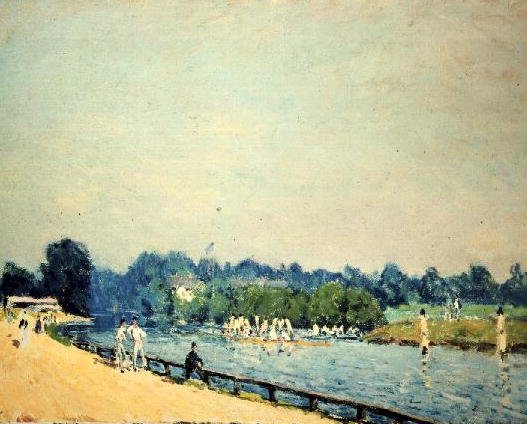 The Road to Hampton Court, 1874