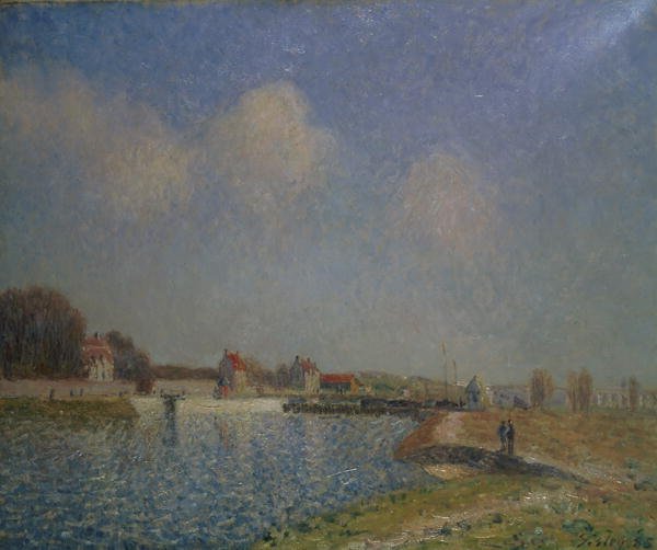 The Loing at Saint-Mammes, 1885 (2)