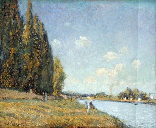 The Seine at Billancourt, 1879