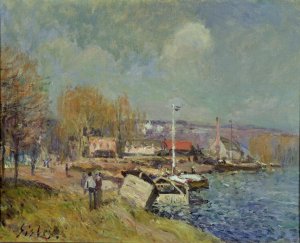 The Seine at Port-Marly, 1877