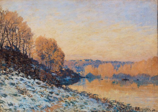 Port-Marly, White Frost, 1872