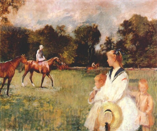 Schooling the Horses, 1902