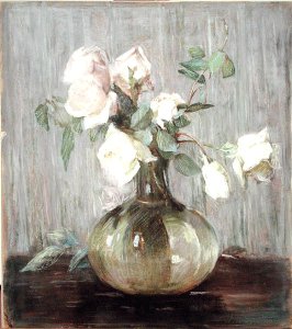 A Vase of Roses, c.1880s