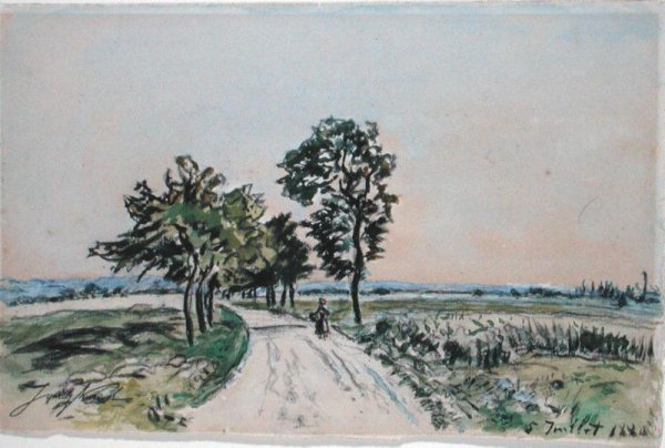 The Cote St. Andre to Grand Lemps Road, 1880