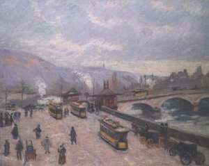 The Pont Corneille at Rouen, 1898