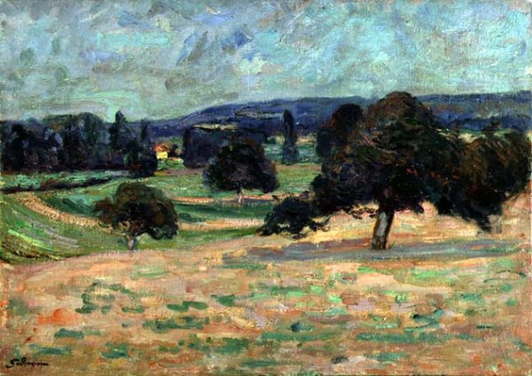 Landscape in the Ile de France, c.1895