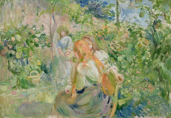 In the Garden at Roche-Plate 1894