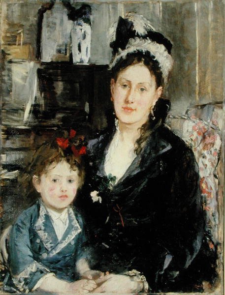 Mme Boursier and Her Daughter 1873