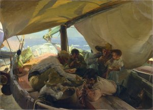 Lunch on the Boat, 1898