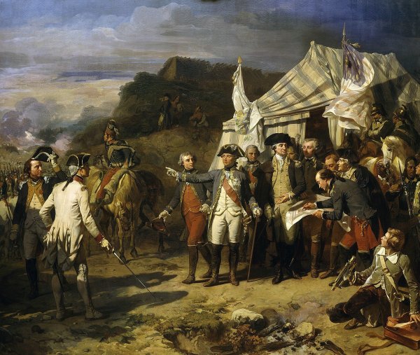 Siege of Yorktown, 17th October 1781, 1836