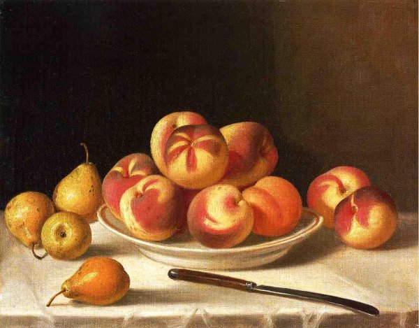 Still Life with Peaches and Pears