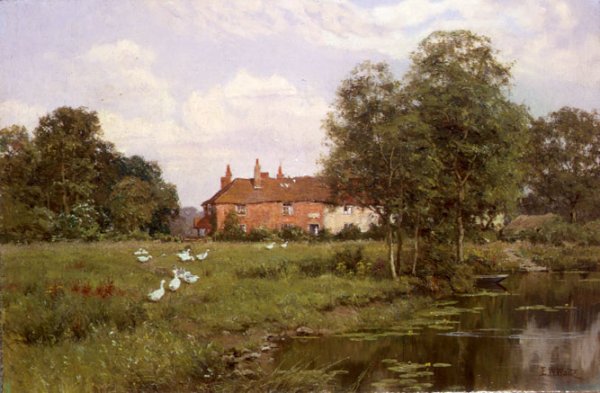 Summer Evening: Woolhampton, Berkshire, 1898