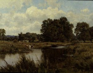 Rushy Meadows by the Kennet, Woolhampton, Berkshire, 1913