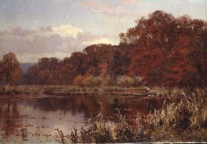 The Mill Pond, Abinger, 1903