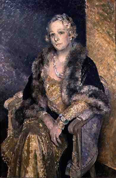 Portrait of Mrs Woolmer, c.1933-34