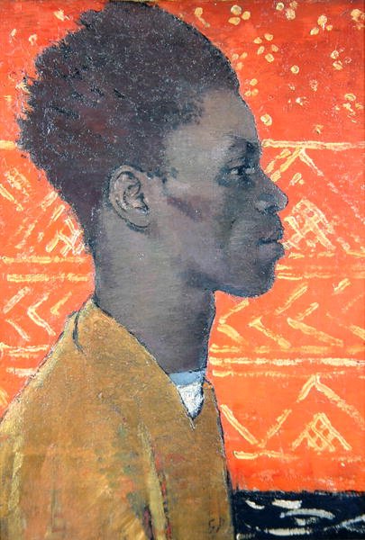 Negro in Profile Portrait of Henry Thomas 1934-35