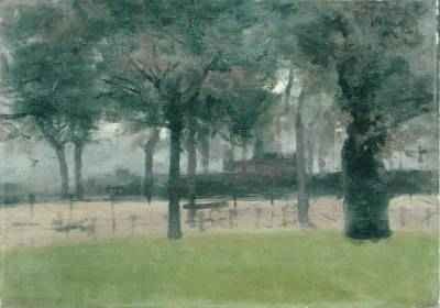 The Bandstand in Hyde Park Close of the Day