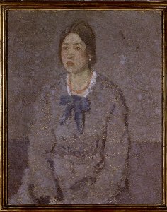 Woman in a Coral Necklace