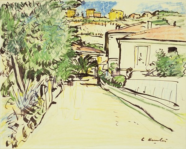 Street in Villefranche 2