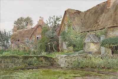 Thatched Cottages and Cottage Gardens