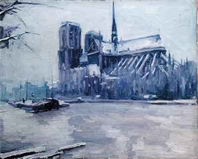 Notre Dame at the time of the Floods