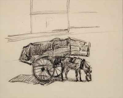 Study for Hay Carts, Cumberland Market