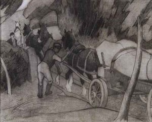 Study for Hay Carts, Cumberland Market