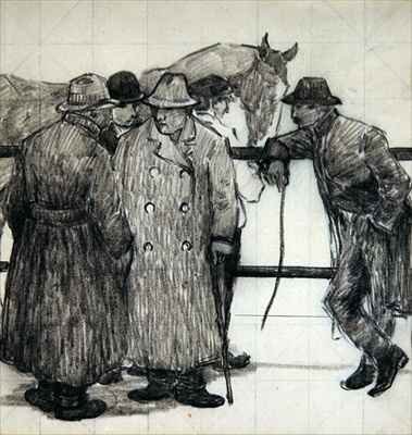 Study for the Horse Dealers