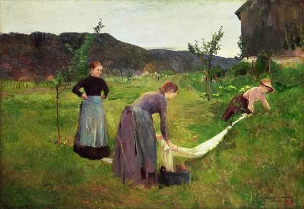 Three Ladies Washing