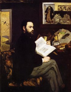 Portrait of Emile Zola  1868