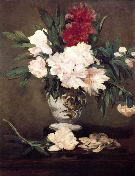 Peonies In A Vase