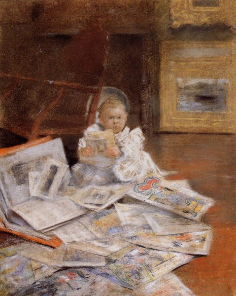 Child With Prints