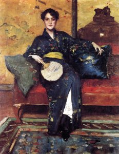 The Blue Kimono