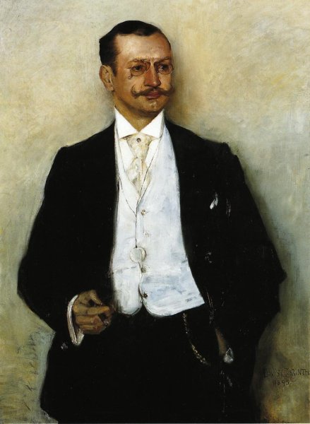 Portrait Of The Painter Karl Strathmann